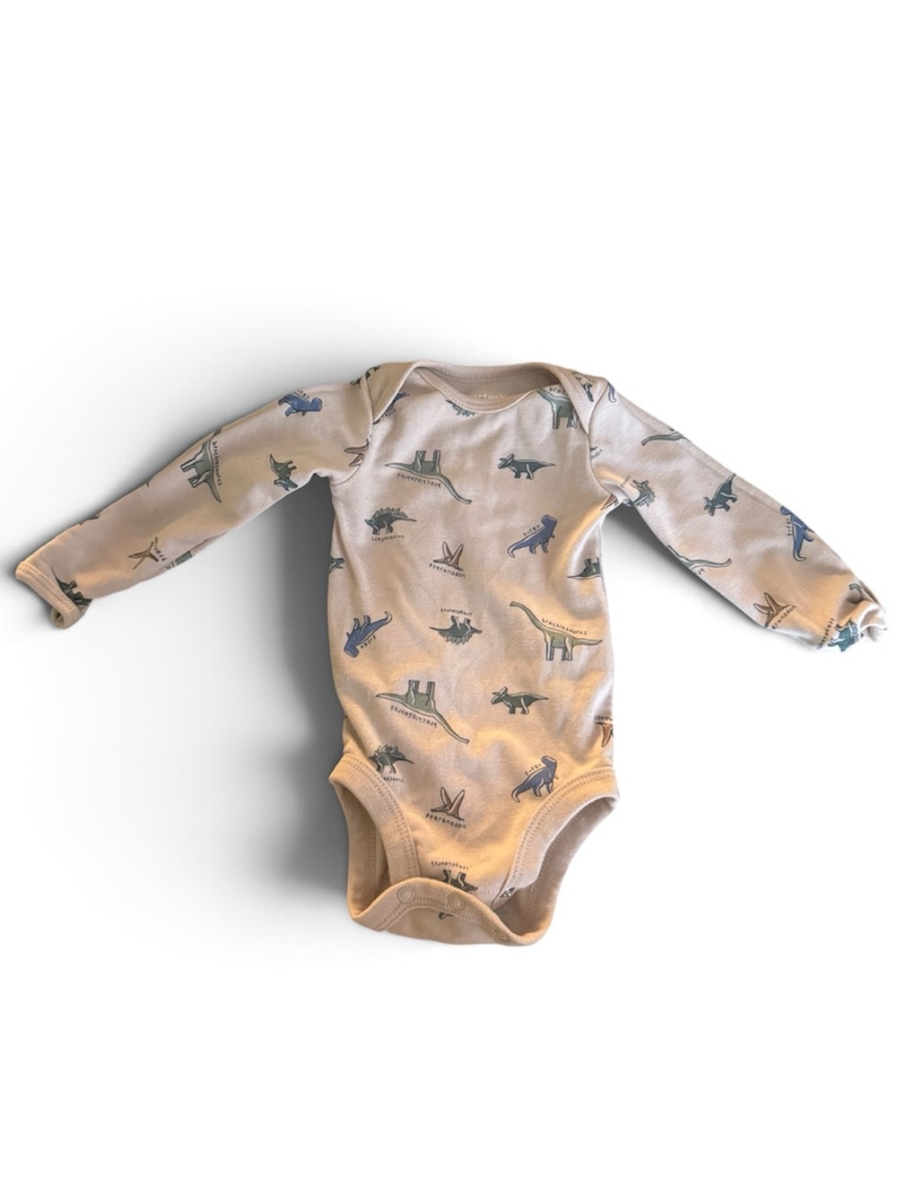 Carters | Dinos Long Sleeve Bodysuit size 0-3m